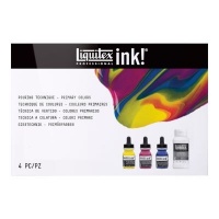 Liquitex Professional Acrylic Ink Pouring Technique Primary Colours Photo