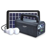 Everlotus Home 3W solar lighting system with USB Speaker Photo