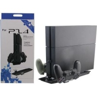 ROKY PS4 Pro Console Charging Stand With Cooling Fan Photo
