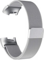 Gretmol Silver Milanese Fitbit Charge 3 Replacement Strap Photo