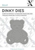 docrafts Xcut Dinky Dies Teddy Bear Photo