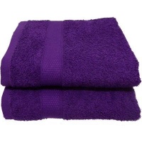 Bunty 's Auchen Hand Towel 50x90cms 380GSM - Purple Home Theatre System Photo