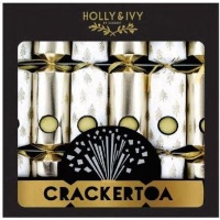 Holly Ivy Holly & Ivy 13" Boutique Crackers - Crackertoa Gold Photo