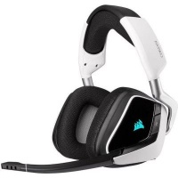Corsair VOID RGB ELITE Wireless Headset Head-band Black White Photo