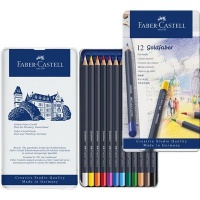 Faber Castell Faber-castell Pencil Col Goldfaber Tin Of 12 Photo