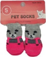 4APet Small Non-Skid Pet Socks - Girl Photo