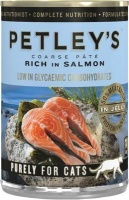 Petleys Petley's Coarse Pate Rich in Salmon - Tinned Cat Food - Cat Food - Chunk & Gravy Photo