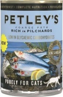 Petleys Petley's Coarse Pate Rich in Pilchards - Tinned Cat Food - Cat Food - Pate Photo
