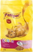 Pamper Kitten - Chicken Flavour Dry Cat Food Photo