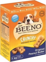 Beeno Crunchy Dog Biscuits - Original Peanut Butter Flavour Photo