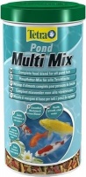 Tetra Pond Multi Mix - Complete Food Blend for All Pond Fish - 1L) Photo