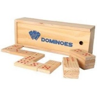 Double Dot Solid Wood GIANT Dominoes Photo