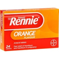 Rennie Antacid Tablets - Orange Photo