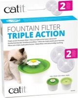Catit Replacement Triple Action Filter for 43742W Flower Drinking Fountains Photo