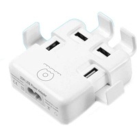WuW C23 4-Port 4A Fast Charge USB Charger Hub Photo