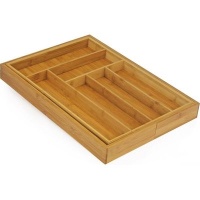 Fine Living Expand Bamboo Cutlery Tray - Large Photo