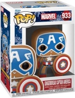 Funko Pop! Marvel Holiday Vinyl Figure - Gingerbread Captain America Photo