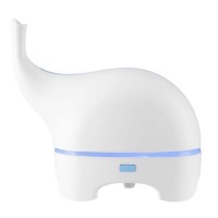Unbranded Elephant Ultrasonic Air Humidifier USB Aroma Diffuser - White Photo