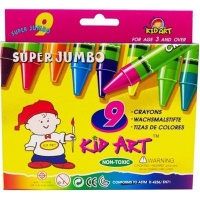 Kid Art Super Jumbo Wax Crayons Photo
