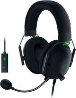 Razer Blackshark V2 Over-Ear Gaming Headset with USB Mic Enhancer Photo