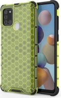 CellTime Galaxy A21s Shockproof Honeycomb Cover - Yellow Photo