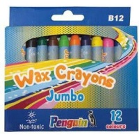 Penguin Jumbo Wax Crayons - B12 Photo