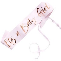 Ginger Ray Twinkle Twinkle - Its A Baby Girl Sash Photo