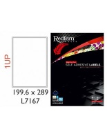 Redfern Redfern1UPB Multi-Purpose Inkjet-Laser Labels Photo