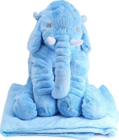 Gggles Elephant Pillow with Blanket Photo
