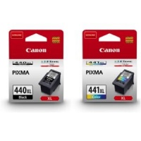 Canon Ink PG440XL & CL441XL Black & Tri Colour Cartridge Photo