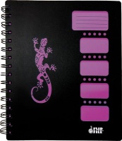 Flip File Smart File A4 Subject Book with 3 PP Dividers Photo