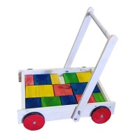 Double Dot Baby Walker with Blocks Photo