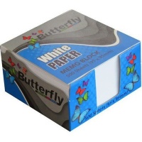 Butterfly All-in-1 Disposable Memo Block Photo