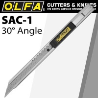 Olfa Graphic Art Knife Stainless 30 degree Angled Blade Snapp Off Photo