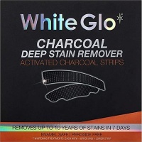 White Glo Charcoal Deep Stain Remover Teeth Whitening Strips Photo