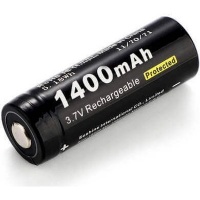 Soshine 18500 3.7v 1400mAh protected LI-Ion Battery Photo