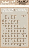 Celebr8 Mask - Full Bloom - Grunged Diamonds! Photo