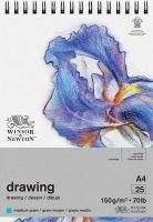 Winsor Newton Winsor & Newton Drawing - Cartridge Spiral Pad - 150gsm - Smooth - 25 Sheets - A5 Photo