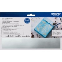 Brother ScanNCut Foil Transfer Sheets - Silver - Use with Foil Transfer Starter Kit Photo