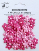 Little Birdie Janice Paper Flowers - Precious Pink Photo