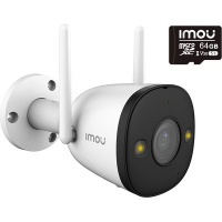 Imou Bullet 2 Wi-Fi Camera 1080P 64GB Micro SDXC Surveillance Card Photo