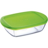 Pyrex Cook & Store Rectangular Dish with Plastic Lid Photo