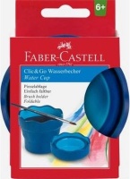Faber Castell Clic & Go Water Cup | Foldable Brush Holder Photo