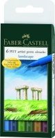 Faber Castell Faber-Castell PITT Artist Brush Pen Wallet - Landscape Photo