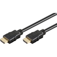Goobay 58265HDMI cable 3 m Type A Black 48Gbit/s Round PVC Photo
