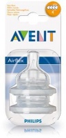 Philips Avent Airflex Fast Flow Silicone Teat Photo