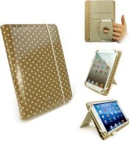 Tuff Luv Tuff-Luv Embrace Pro Polka Hot Oil-Cloth Case with Stand and Sleep Function for iPad Mini Photo