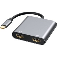 Tuff Luv Tuff-Luv Aluminium USB-C to Dual 4K HDMI Adapter Photo