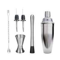 Gift Tribe Stainless Steel Cocktail Tool Kit Shaker Photo