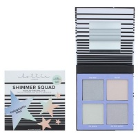 Lottie London Shimmer Squad Highlighting Palette - Holographic Haul - Parallel Import Photo